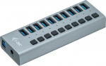 i-tec USB 3.0 Charging HUB 10 Charging HUB with 48W power supply 10x USB 3.0 (max. 10W) with 5 Gbps switches