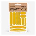 Helkurkleepsud jalgrattale BOOKMAN Reflective Stickers for Bicycles, Yellow Strips