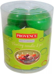 PROVENCE Candles Ball Green 4.5x3cm 8pcs
