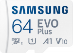 SAMSUNG EVO Plus 64GB SDXC Memory Card
