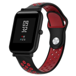 Beline rihm Watch 20mm Design must/punane