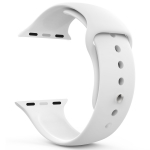 Riff Classic silicone strap for Apple Watch series 42 / 44 / 45 mm White
