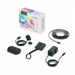 Nanoleaf 4D V2 TV-ekraanpeegel + valgustusribad (TV ja monitorini kuni 65 tolli) | 24 W | Mitmevrviline RGB