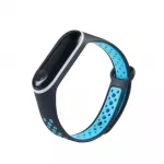Fusion Accessories Fusion Dots Band For Xiaomi Mi Band 3 | Mi Band 4 Blue