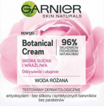 Garnier Skin Naturals Botanical Rose Water Cream toita ja rahustada