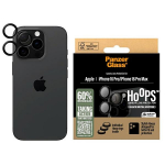 PanzerGlass Ringid Musta objektiivi kaitsekile iPhone 16 Pro 6.3" / 16 Pro Max 6.9" 1284