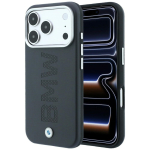 BMW Etui Sign Centered Deboss MagSafe do iPhone 18 Pro Max / 17 Pro Max szaryEstonian: Etui Sign Centered Deboss MagSafe iPhone 18 Pro Max / 17 Pro Max jaoks hall