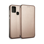 Beline Raamatu magnetiline mbris Samsung A21s A217 roosa kuld/roosa kuld