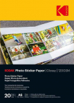 Kodak Fotokleebi paber Lige 120gsm A6x20 (3510652)