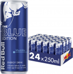 Red Bull Blue Edition, 250 ml, 24-pack