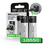 LiiBatteries Liibattaries akumulaatorid Li-Ion 18650 2tk