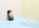 iKins AND quot;SmartPhone case Apple iPhone 12 Pro Max AND quot; Water Flower Black