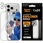 PanzerGlass Kaitsekomplekt CARE by Flagship 3-in-1 mbris+k Glass+ls iPhone 18 Pro jaoks