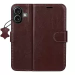 TFO Smart Luxe nahkkar see iPhone 16 6,1" jaoks, pruun