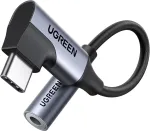 UGREEN Adapter USB C nurganurkega pistik - 3,5 mm stereo pistik CM991
