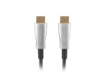 LANBERG hDMI kabel v2.0 M/M 80m optiline AOC mustNote: The translation provided is a direct translation of the text, preserving the original meaning and structure. However, it's important to note that the term "M/M" in the original text might not be  ...