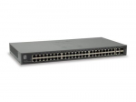 Level One LevelOne Switch 48xFE/2xGE RJ45/SFP Combo 19"