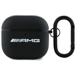 Mercedes AMG AMA4SLWK AirPods 4 kate biay/valge nahast valge logo