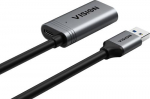 Vision TC 5MUSB3.0EXT+/BL USB-kaabel USB 3.2 Gen 1 (3.1 Gen 1) 5 m USB A Must, Hbe