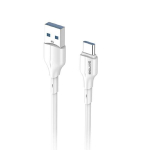 Beline 25W USB-A/USB-C kaabel 1m valge/valge BLNCWC01
