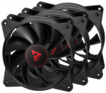 Savio Ventiltorid BLADE X1 120mm 4-piin 3 paketit