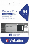Verbatim 64 GB Secure Pro USB 3.2 hbemane