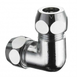 Schell CHROME PLATED ELBOW 3/8X3/8