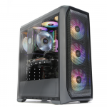 ZALMAN N5 MF ATX, RGB ventilaator x4, Vrgusilma struktuur