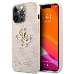 GUESS GUHCP13L4GMGPI iPhone 13 Pro / 13 6,1" rowy/pink hardcase 4G Big Metal Logo