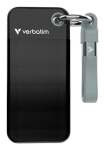 Verbatim Taskutav SSD USB 3.2 Gen 2 1TB Must/Hall