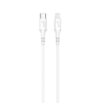 Gear USB-C kaabel Lightning'i hendusega 2m Valge MFI C94