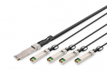 Digitus Kabel QSFP+ 4XSFP+ 40G DAC 5.0m must