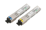 Extralink SFP 1.25G | SFP WDM moodul | 1,25Gbps, 1310/1550nm, hemoodiline, 3km, SC, DOM, paar, spetsiaalselt HP/Aruba jaoks.