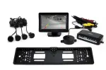 Amio Parkimistegevuse abistusssteem TFT01 4,3" CAM-402 LED 4 sensoriga must "GOLD"