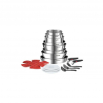 Tefal Ingenio Emotion On L897SK04 20 Piece Set - Stainless Steel