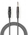 Nedis Kabel XLR F - 6.35mm M 1.5m