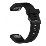 Fixed Silikoonrihm Garmin QuickFit 20mm jaoks | Must
