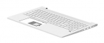 HP TOPCOVER W/KB CP BL num BEL