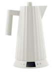 Veekeetja temperatuuri nidikuga, Alessi Pliss 1,7 L, Valge