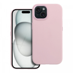 IPhone 15 kaitsembrise Forcell F-Protect Frame Premium, hildub Magsafe'iga, roosa