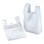 Multipack Kepidemaga HDPE-mhid, 25 milj., 30 x 18 x 55 cm, valge vrvi, 100 tk/pakett.