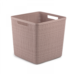 Curver Korv duuti ruudukujuline 17L 28x28x27cm roosa