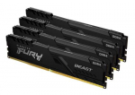KINGSTON DDR4 64GB PC 3600 CL18 KIT (4x16GB) FURY Beast Bl Kit