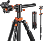 K AND F Concept K AND amp;F Concept K AND amp;F T255A4+BH-28L alumiiniumist videokaamera tripod transversaalne keskkoolonn