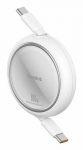 Baseus Free2Pull USB kaabel 1 m USB-C valge
