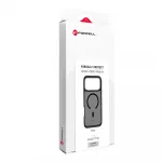Case for iPhone 17 Pro / 18 Pro Forcell F-Protect Smoke Hybrid Premium compatible with MagSafe black