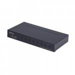 StarTech.com 8-port DisplayPort KVM-lliti 1U rack mount komplektiga, 4K 60Hz DP 1.2, nupp- ja hotkey-vahetus, 4-port USB jaam, OS-sltumatu, TAA-hildu