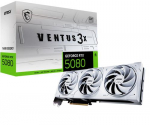 MSI VENTUS GEFORCE RTX 5080 16G 3X OC VALGE graafikakaart NVIDIA 16 GB GDDR7