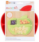 Munchkin Lil' Apple Divided Toddler Plates 6m+ 3tk 91513P