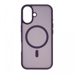 FoneKit Magneetkaameraga hilduv Soft Touch kaitsekarp, iPhone 17, violetne (6438148063320)